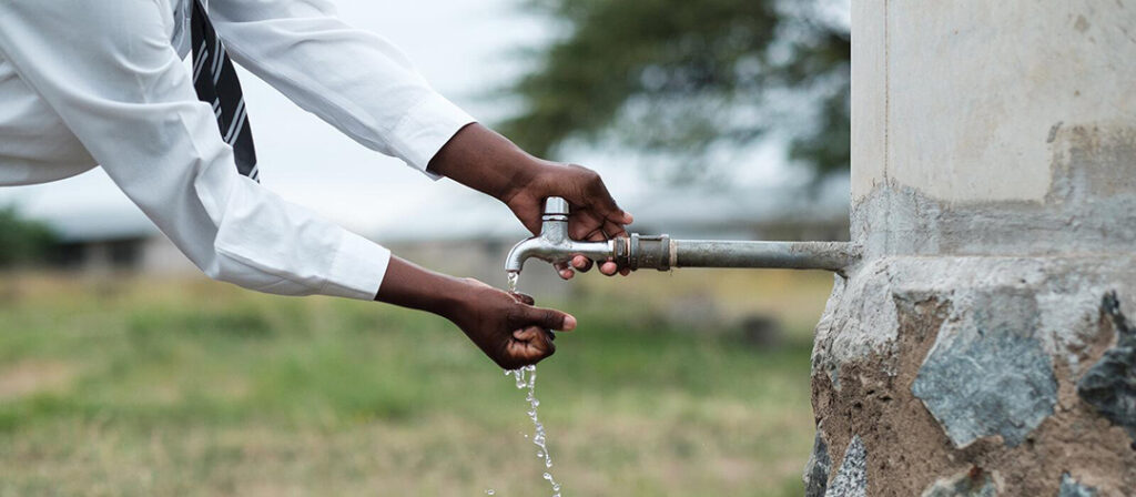 CCBSA Water Stewardship Scholar Washing Hands